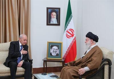 رئیس مجلس لبنان با امام خامنه‌ای دیدار کرد - تسنیم