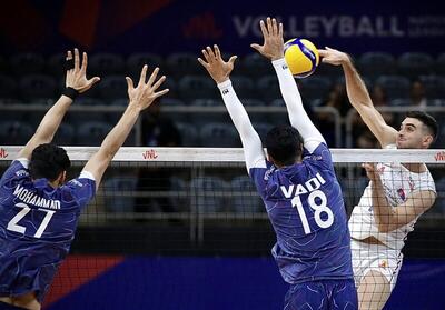 لیگ ملت‌های والیبال / شکست ایران در گام نخست مقابل صربستان