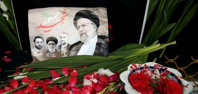 تصویری از محل دفن رییس جمهور فقید در حرم امام رضا