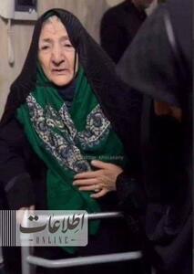 تصاویر | عکس‌هایی جدید از مادر ابراهیم رئیسی پس از شهادت رئیس جمهور - عصر خبر