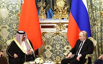 حمایت پادشاه بحرین از عادی سازی روابط با تهران در دیدار با پوتین