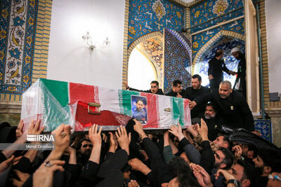 تصاویر: تشییع خادم الرضا در مشهد