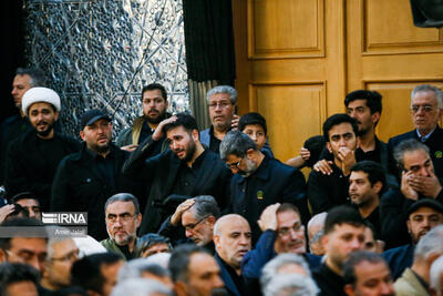 تصاویر: تشییع و تدفین شهید «حسین امیر عبداللهیان» در حرم عبدالعظیم