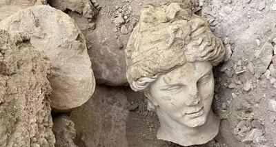 کشف یک مجسمه 2100 ساله در ترکیه