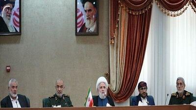 برگزاری جلسه گروه‌های مقاومت در تهران با حضور سرداران سلامی و قاآنی