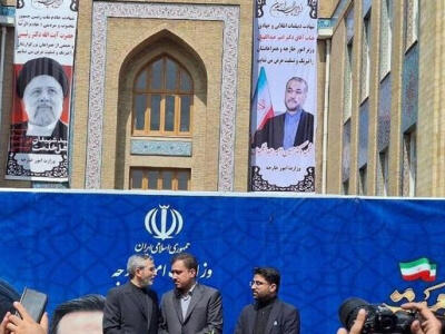 وداع با امیرعبداللهیان در محل وزارت امور خارجه - دیپلماسی ایرانی