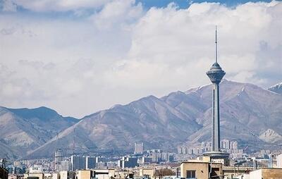 هوای تهران در آستانه آلودگی قرار گرفت