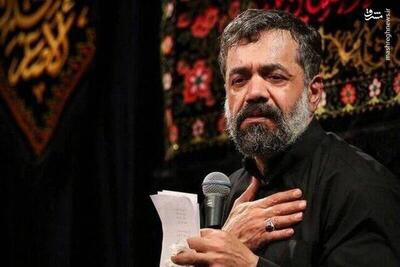 فیلم/ مداحی حاج محمود کریمی در مراسم تشییع رئیس‌جمهور شهید