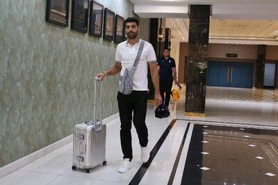 مهاجم تیم ملی فوتبال ایران در میلان ایتالیا دیده شد