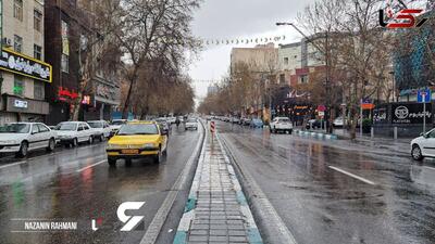 افزایش نسبی دما و بارش باران در استان تهران | روزنو