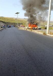 حمله پهپادی رژیم صهیونیستی به یک خودرو در جنوب لبنان - تسنیم
