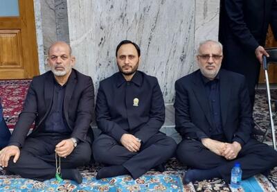 حضور وزیر نفت در آیین تشییع «شهید جمهور» در مشهد مقدس - عصر اقتصاد
