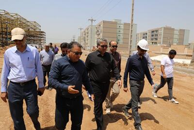 معاون استاندار: احداث بیش از ۶۰ هزار مسکن در طرح نهضت ملی خوزستان میراث گرانبهای سیدالشهدای خدمت است