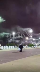 (ویدئو) سیستم جالب خنک‌کننده هوا در عربستان برای زائران خانه خدا در مکه