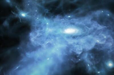مشاهده تولد کهکشان‌ها برای اولین بار