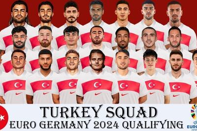 لیست تیم ملی ترکیه برای یورو ۲۰۲۴ اعلام شد