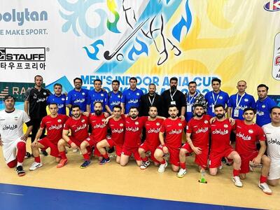 صعود مقتدرانه تیم ملی هاکی ایران به فینال قهرمانی آسیا