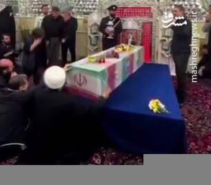 دل نوشته وزیر ارشاد پس  از دفن شهید جمهور+ فیلم
