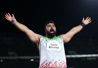 خسروی چهارمین طلایی ایران در پارادوومیدانی جهان