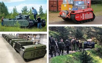 دستیابی روسیه به خودروی رباتیک مورد استفاده ارتش اوکراین