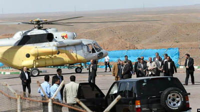 احمدی نژاد از سانحه پرواز با هلیکوپتر در مسیر مازندران گفت / جان سالم به در بردیم