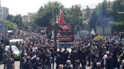پیکر شهید موسوی در حرم عبدالعظیم آرام گرفت | رویداد24
