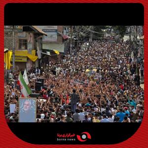 راهپیمایی عظیم در کشمیر هند به یاد شهید رئیسی