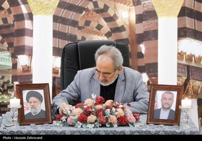 ادای احترام رؤسای بعثه کشور‌های اسلامی به مقام رئیس جمهور شهید- عکس خبری تسنیم | Tasnim