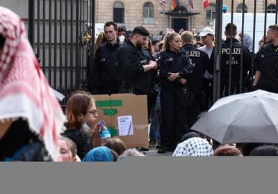 حمایت دولت آلمان از سرکوب اعتراضات دانشجویی ضد اسرائیلی - تسنیم