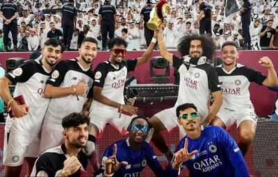 ستاره فوتبال ایران با دشداشه مهمان امیر قطر شد!