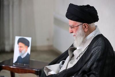 رهبر انقلاب: ملت ایران به رئیس‌جمهور و کسانی که مظهر شعار‌های انقلاب بودند، دلبستگی و وفاداری دارند