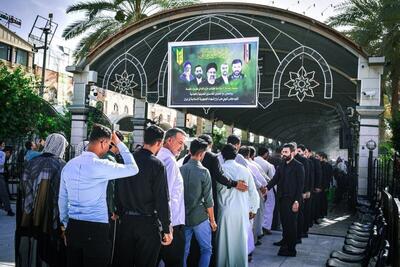 مراسم بزرگداشت رئیس جمهور شهید در زینبیه دمشق (فیلم)