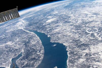 تصویر روز ناسا: دهانه برخوردی Manicouagan از فضا