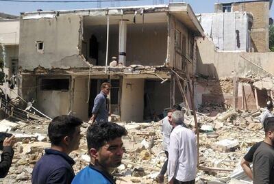 ببینید/ تصاویر تازه از انفجار مرگبار لوله گاز در شهر آبدانان