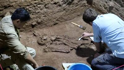 (عکس) کشف آثار انسان‌های باستانی ۴۴ هزار سال پیش در غاری در تیمور شرقی