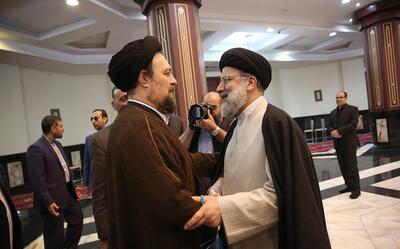 (تصاویر) عکس‌هایی از همنشینی ابراهیم رئیسی و سیدحسن خمینی در یک مراسم