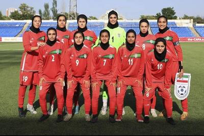 دختران زیر پانزده سال ایران قهرمان کافا شدند