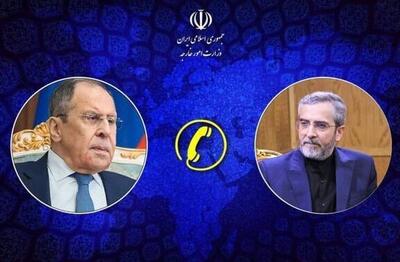جزئیات گفت‌وگوی تلفنی باقری با لاوروف | همکاری ایران و روسیه در حال ارتقا است