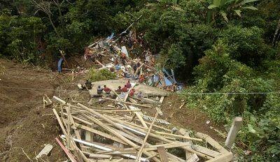 رانش زمین در شمال پاپوآ گینه‌نو/ صدها نفر مدفون شدند
