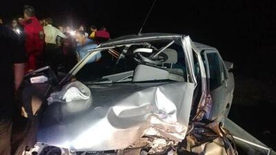 تصادف دو خودرو در شهمیرزاد ۱ کشته و ۶ مصدوم داشت