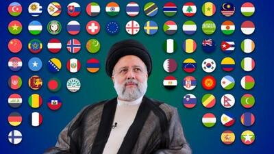 همدردی ۱۱۵ تن از  مقامات کشورها، سازمان‌ها و شخصیت‌های بین‌المللی با ملت ایران