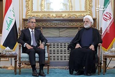 عکس/ دیدار رئیس شورای عالی قضایی عراق با اژه‌ای