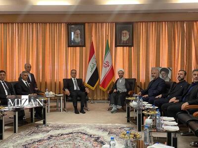 معاون اول قوه قضاییه با رئیس شورای عالی قضایی عراق دیدار کرد
