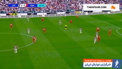 گل کیه زا به مونتزا (یوونتوس 1-0 مونتزا) - پارس فوتبال | خبرگزاری فوتبال ایران | ParsFootball