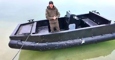 تکنولوژی جدید روسیه در ساخت قایق های نظامی که در هیچ شرایطی غرق نمی شوند+ فیلم