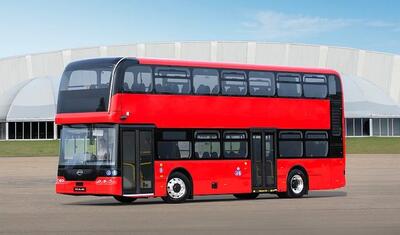 اتوبوس دوطبقه و برقی بی وای دی BD11 برای بازار بریتانیا معرفی شد | مجله پدال