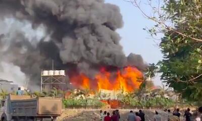 ۲۴ نفر براثر آتش سوزی در هند جان باختند+ فیلم | خبرگزاری بین المللی شفقنا
