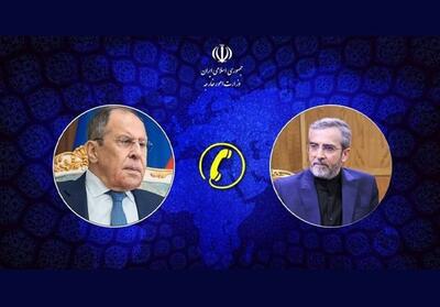 گفت‌وگوی   لاوروف   با سرپرست وزارت امور خارجه - تسنیم