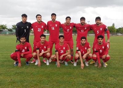 پیروزی ۱۱ گله تیم ملی جوانان ایران در ترکیه