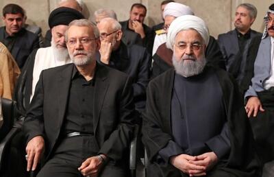 شعار علیه روحانی در مراسم بزرگداشت رئیسی با حضور رهبری!